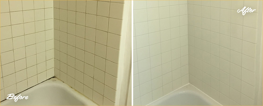 Before and After Image of a Caulking Service in Wilmington